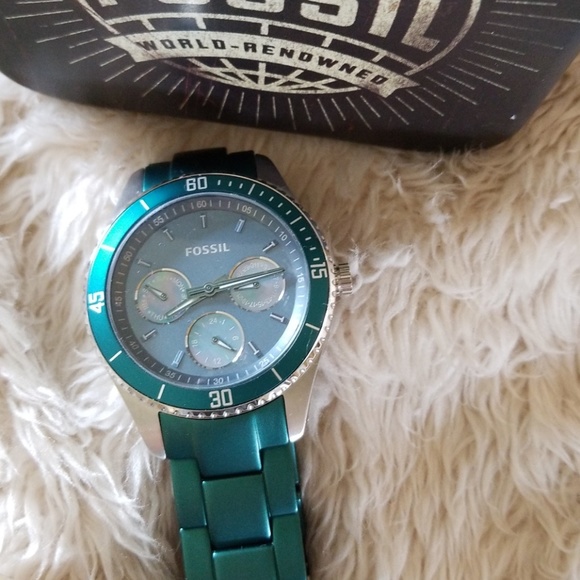 Fossil Accessories - 🧡🧡Gorgeous teal Fossil Watch 🧡🧡